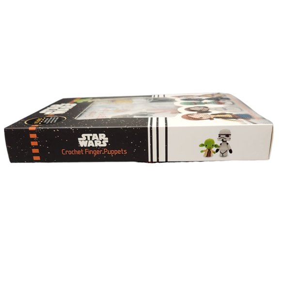 NEW Star War Crochet Finger Puppets - Darth Vader and Luke Skywalker -Sealed - Picture 3 of 12